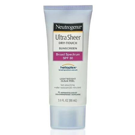 Neutrogena Ultra Sheer Dry-Touch Sunscreen Lotion SPF 30 3 fl oz Per Tube | Walmart (US)