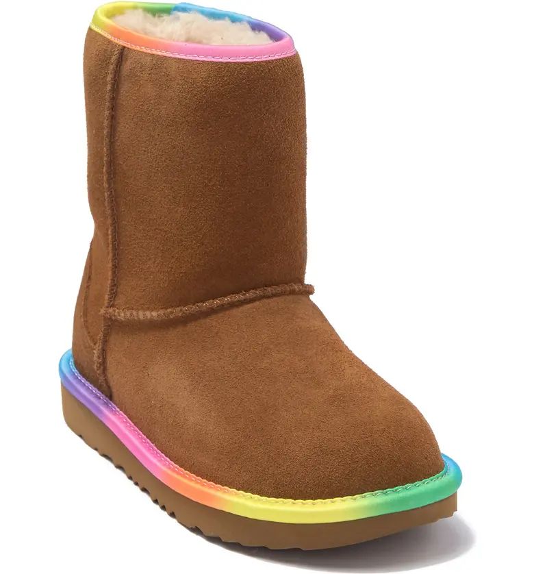 UGG® Kids' Rainbow Genuine Shearling Lined Boot | Nordstromrack | Nordstrom Rack