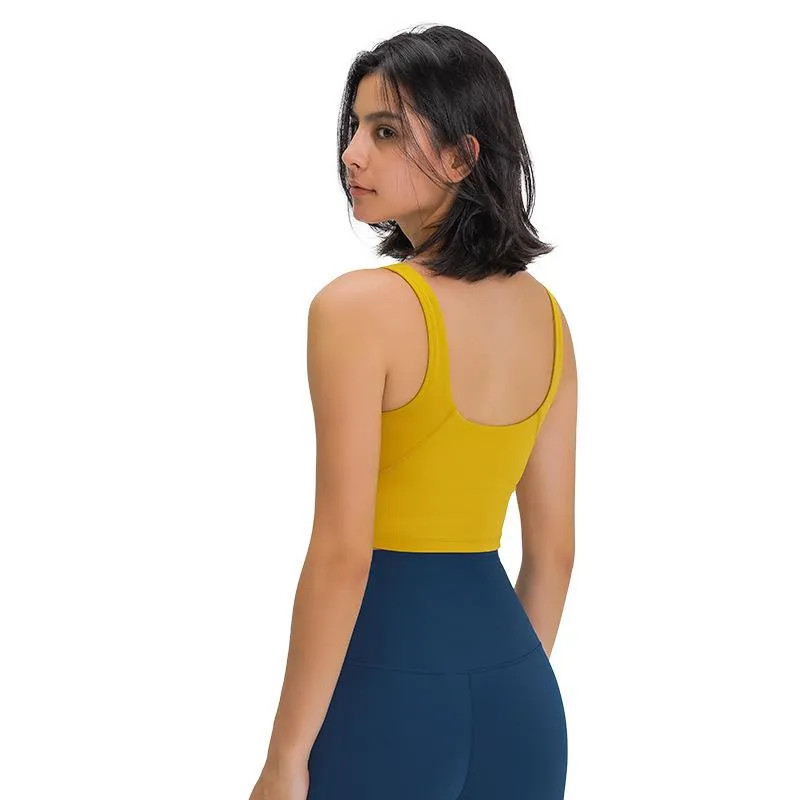 Shop Yoga Outfits Online, L 89 Women Yoga Sport Outfit Ladies Sexy Bra Removable Cups Breathable ... | DHGate