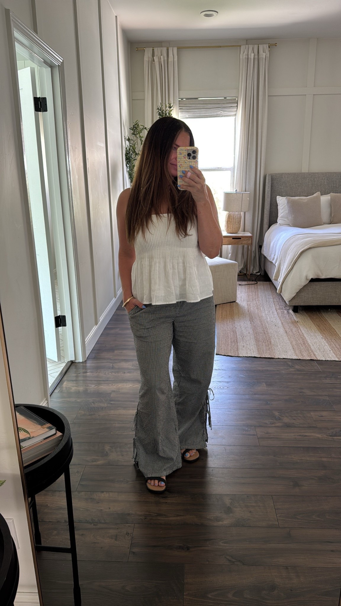Abercrombie pintuck cami top

Casual OOTD!✨ my original pants are OOS, but linking a few similar!

LTK fall sale now 9/26-9/29!

gingham pants, linen pants, abercrombie, a&f, abercrombie linen top, white tank top, white blouse tank top, reef sandals, two strap sandals, nippies, casual style, fall fashion, mom of 3, California, Britt Horton 

#LTKStyleTip #LTKFallSale #LTKFindsUnder50