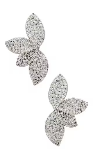 Alisa Studs in Silver | Revolve Clothing (Global)