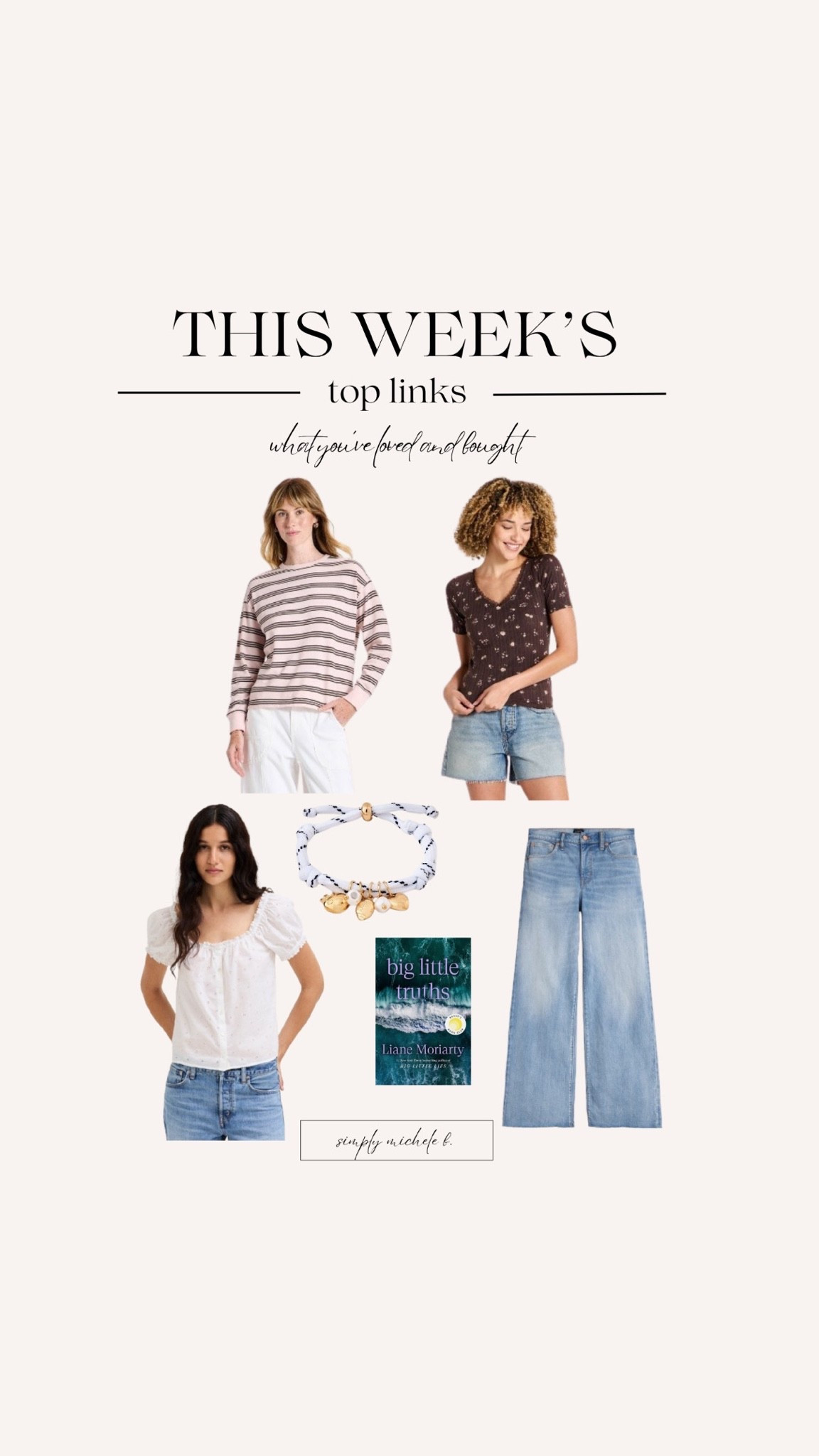What you loved and bought last week🤍tees for fall, fave denim, cute, football find for $12 and book club pick

#LTKootd #LTKOver40 #LTKPetite