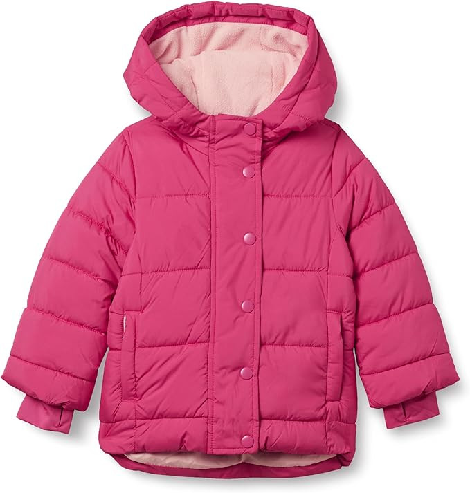 Amazon Essentials Girls Heavyweight Hooded Puffer Coat, Water-Resistant | Amazon (US)