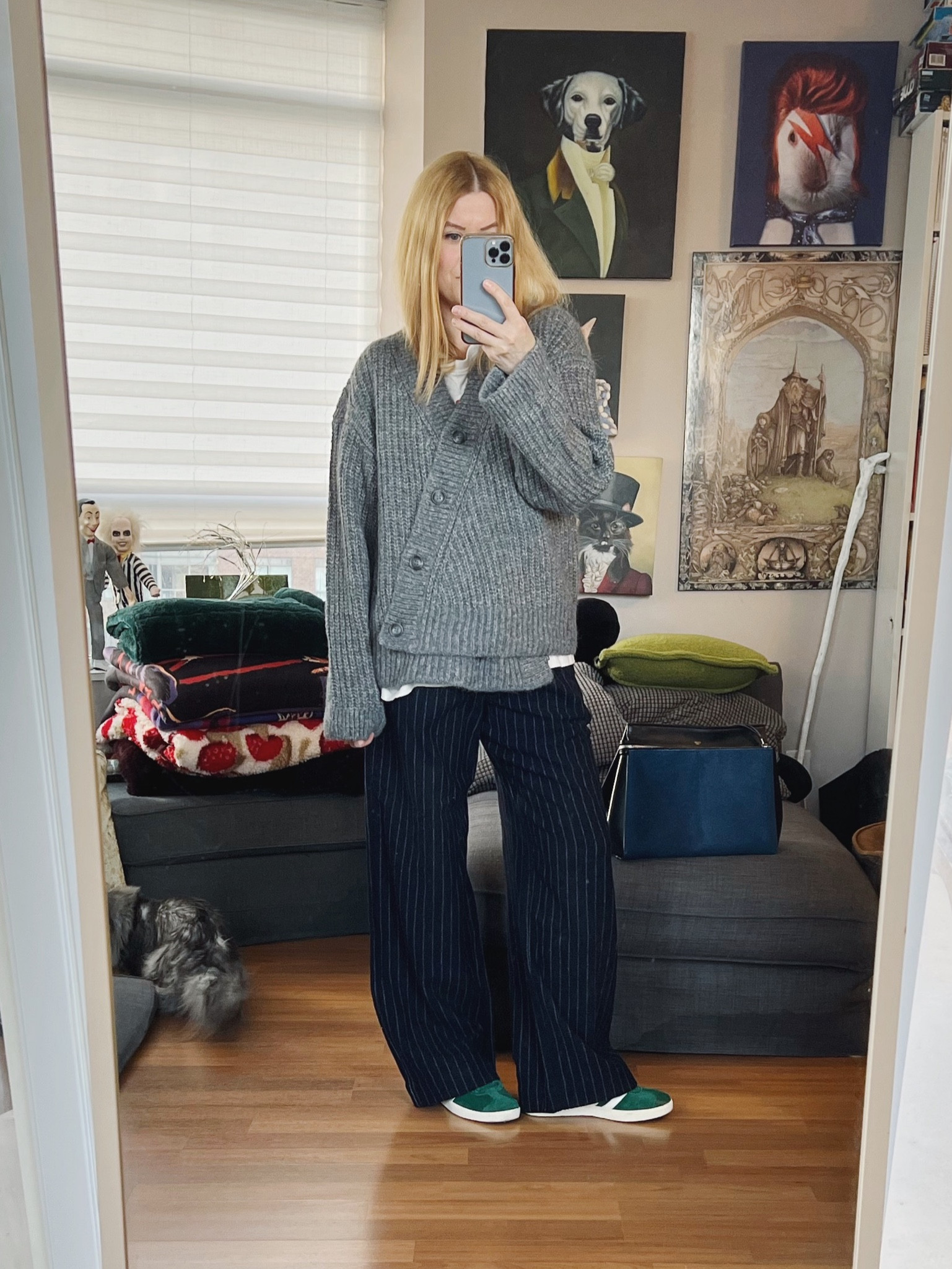 I love a bit of androgyny and old Celine in my outfits.

The blue handbag is secondhand. 

.  #winterlook  #torontostylist #StyleOver40  #uniqlo #secondhandFind #fashionstylist #slowfashion #FashionOver40  #oldceline #MumStyle #genX #genXStyle #shopSecondhand #genXInfluencer #genXblogger #secondhandDesigner #Over40Style #40PlusStyle #Stylish40s

#LTKstyletip #LTKover40 #LTKitbag