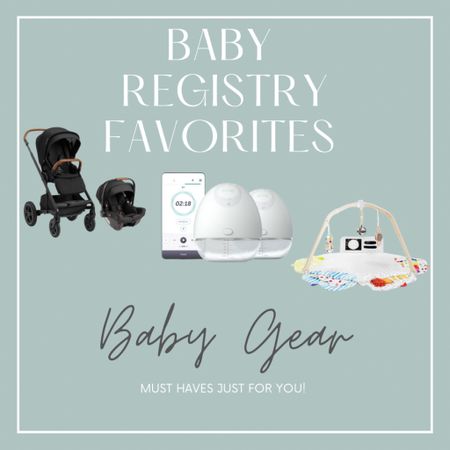 the BIG items! After tons of research and countless TikTok and YouTube videos, not to mention endless Amazon storefront stockings, I curated quite the baby registry. These are all of the “big ticket” items I decided were essential for our new baby! 🩵🩵🩵 

#LTKbaby #LTKGiftGuide #LTKkids