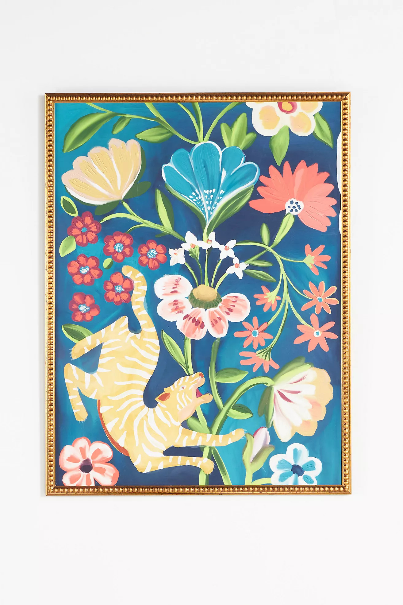 Happy Tiger Wall Art | Anthropologie (US)