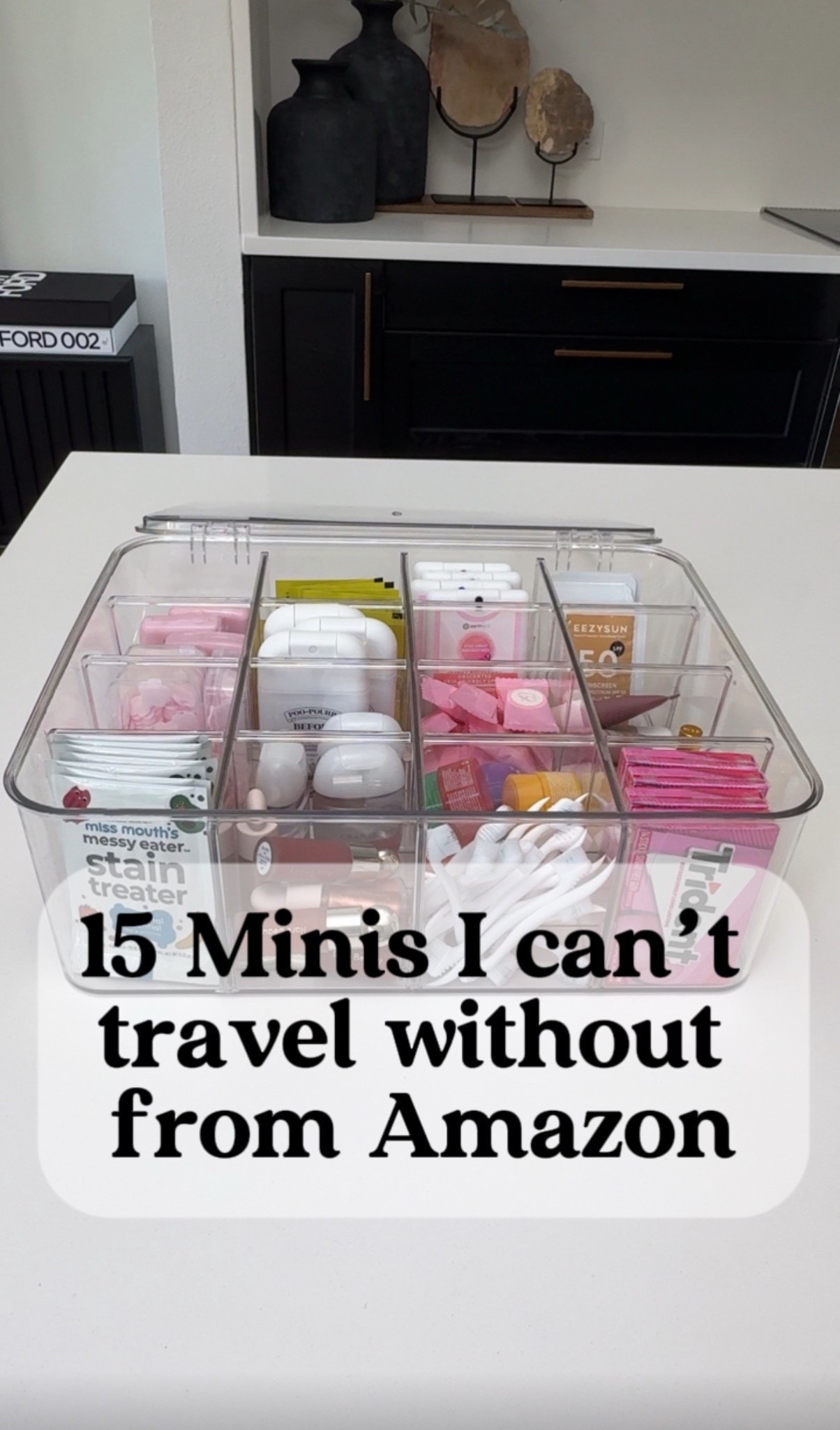 my carry-on MVP ✈️🧳 these minis save me every trip. organized, easy to grab, and all from amazon. never traveling without this setup again.

#travelmusthaves #amazonfinds #packinghacks #traveltips #minimusthaves