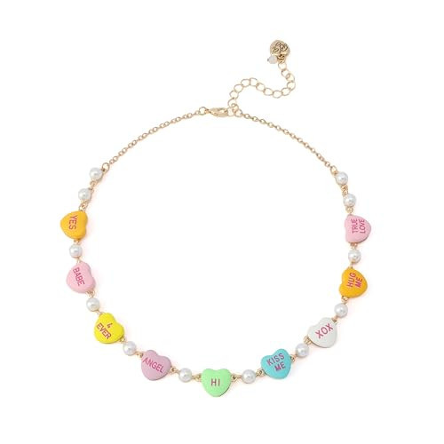 Betsey Johnson Jewelry Women's Sweetheart Collar Necklace | Amazon (US)