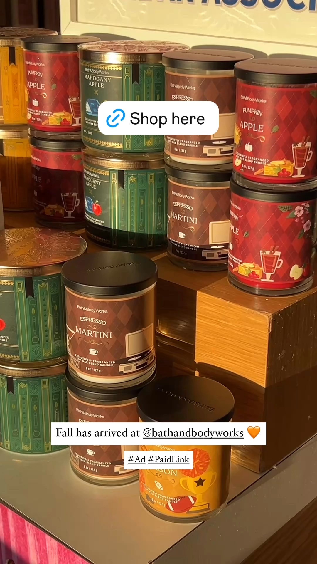 #Ad #PaidLink My favorite Fall items at Bath & Body Works!!😍🍁🎃 @bathandbodyworks #bathandbodyworks #candle #home #pumpkin #fall #fallstyle

#LTKHome #LTKSeasonal #LTKBeauty