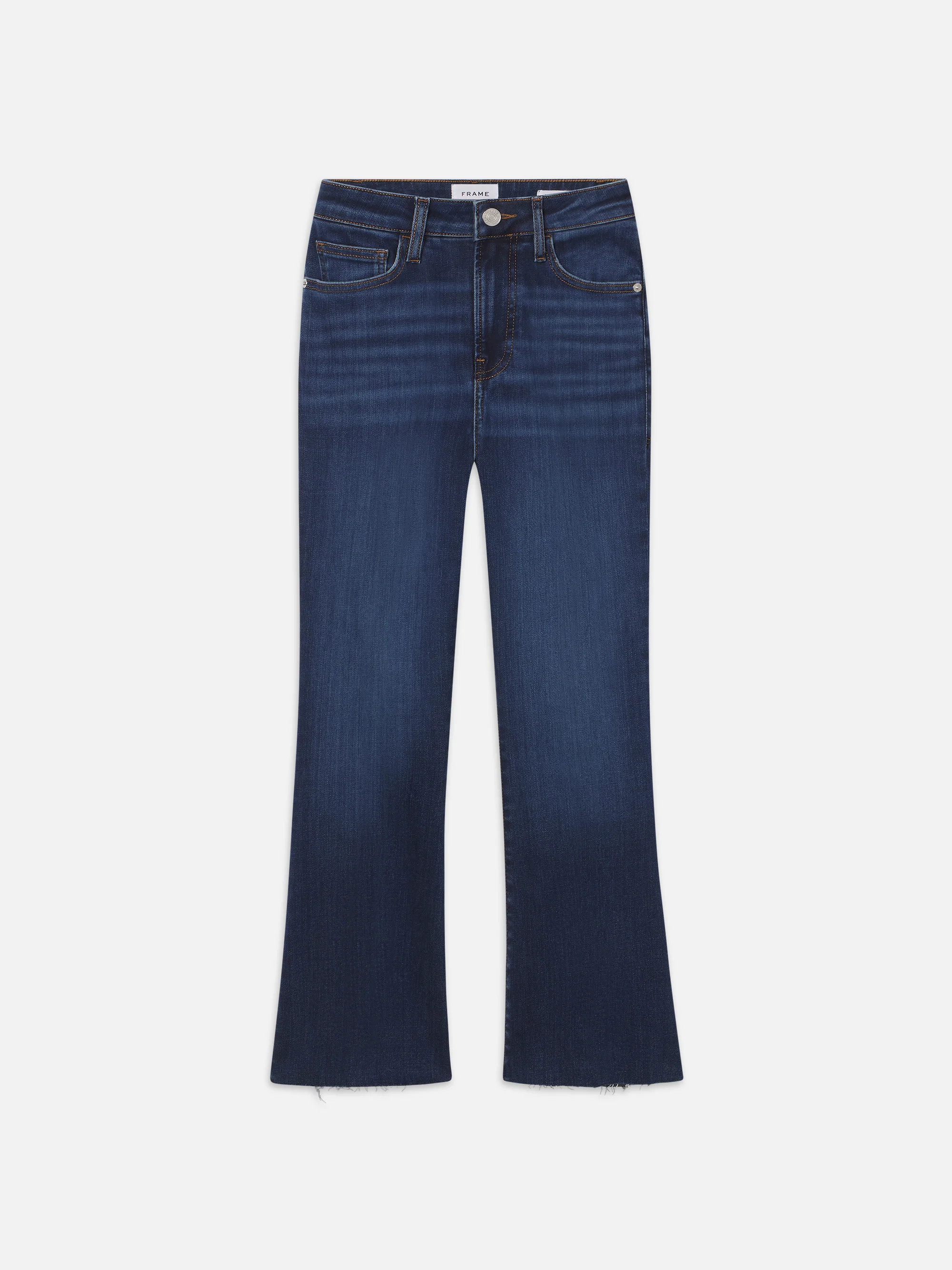 Le Crop Mini Boot  in  Lupine | Frame Denim