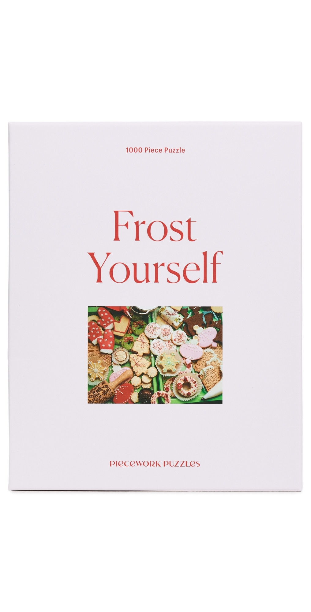 Piecework Puzzles Frost Yourself Puzzle Pink One Size | Shopbop