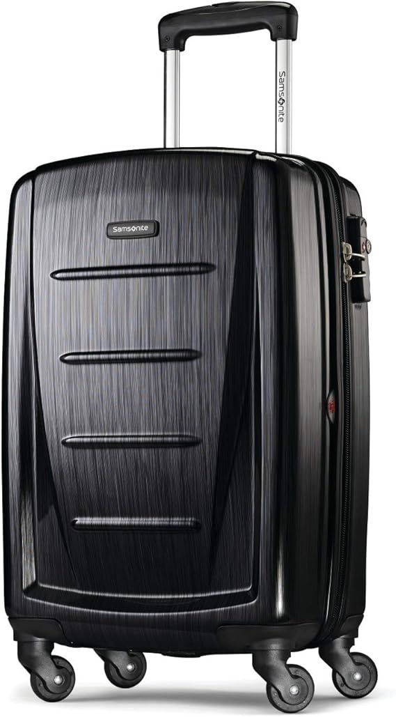 Samsonite Winfield 2 Hardside Luggage with Spinner Wheels, Carry-On 20-Inch, Brushed Anthracite | Amazon (US)