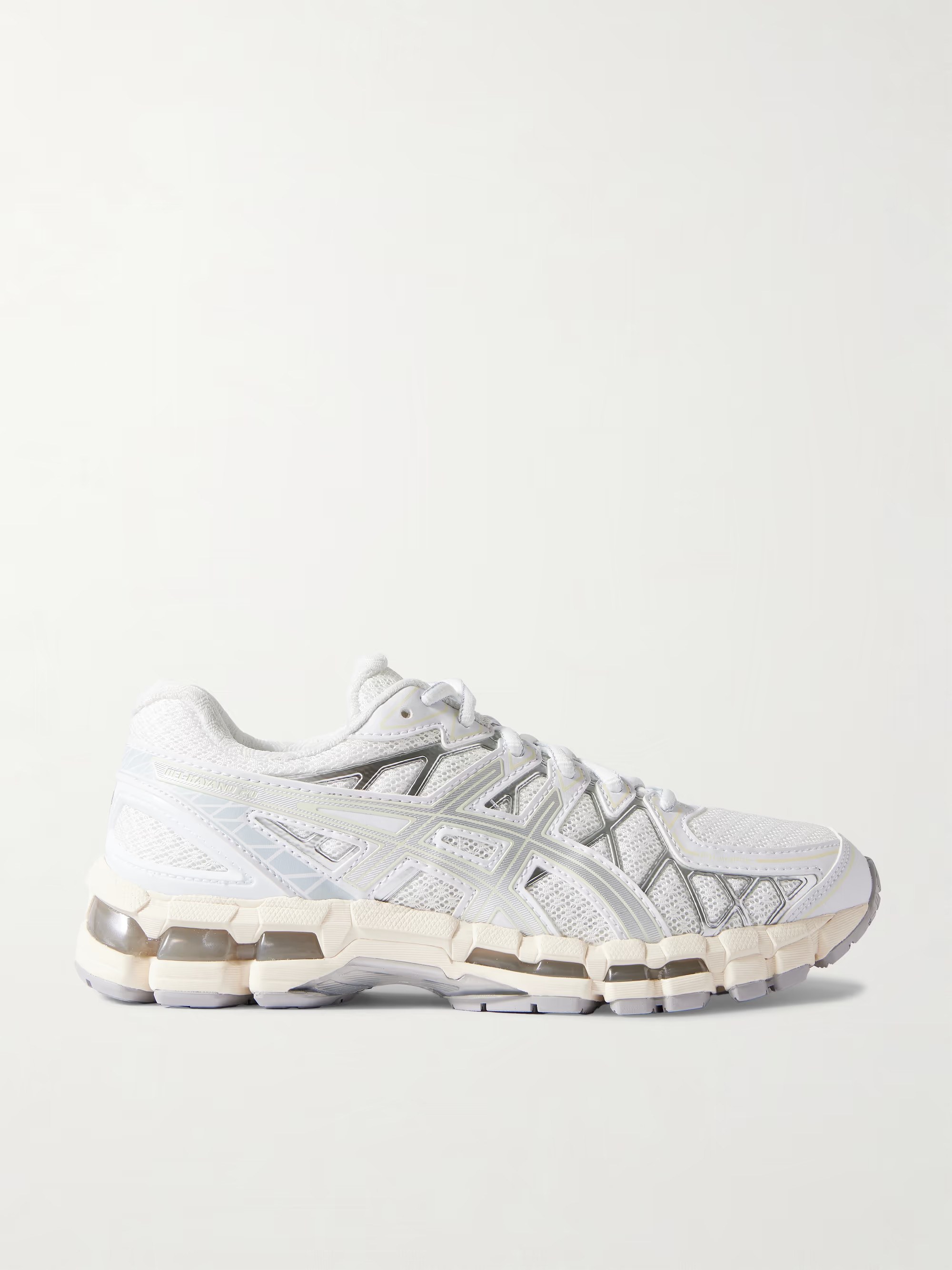 GEL-KAYANO 20 rubber-trimmed mesh sneakers | NET-A-PORTER (UK & EU)