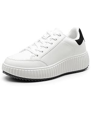 DREAM PAIRS Women Platform Chunky Sneakers Dee Comfortable Casual Fashion Sneaker | Amazon (US)