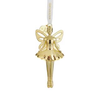Sugar Plum Fairy Golden Ornament | Waterford | Waterford