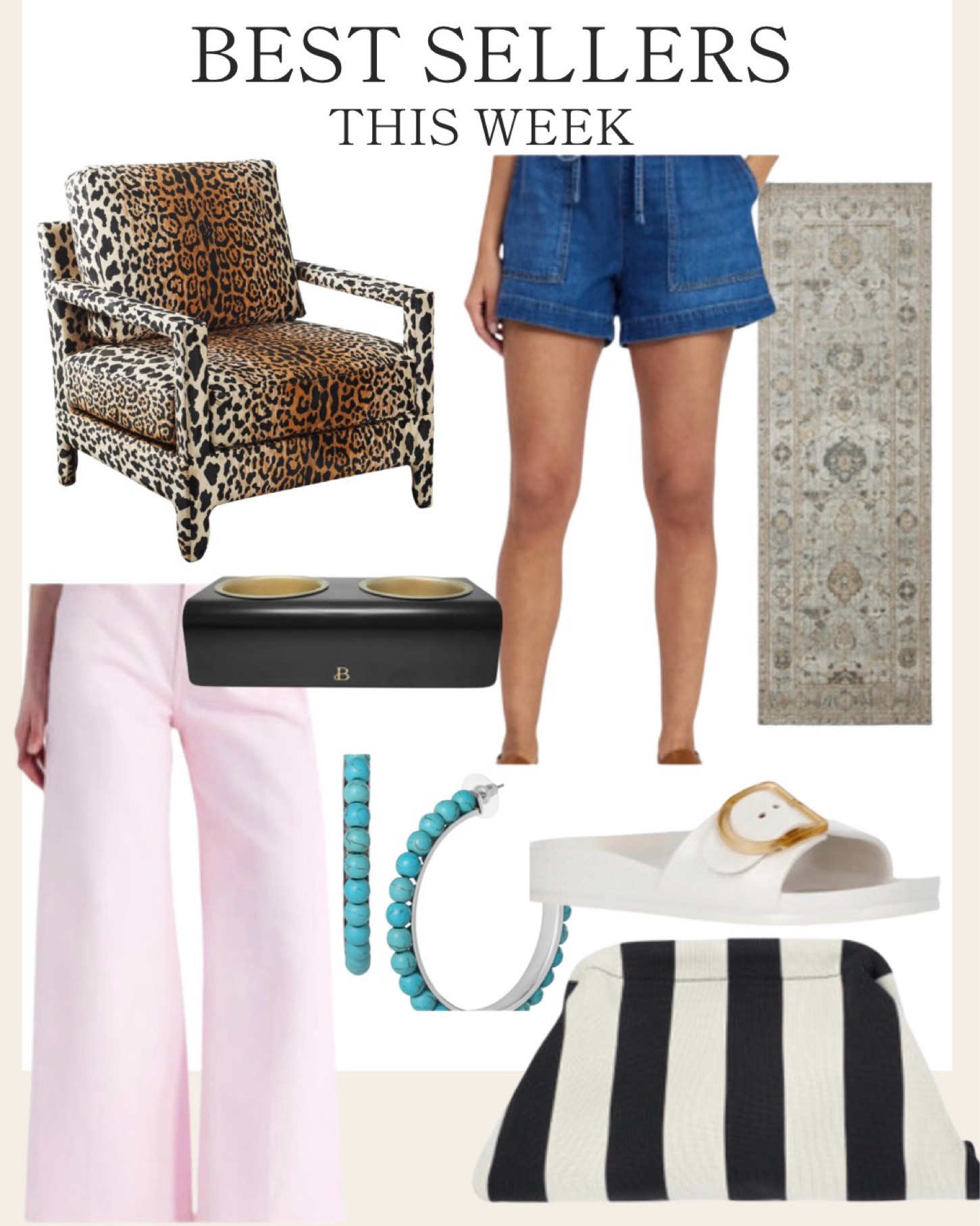 TOP SELLING ITEMS THIS WEEK.  All Walmart fashion - the #1 selling item are my new Jean shorts. I bought them in 3 colors!  The leopard chair on sale for $650 is the second best selling item! I’ve been wearing my white Birkenstock lookalikes from Walmart daily.  Highly recommend! 

#LTKMidsize #LTKootd #LTKOver40