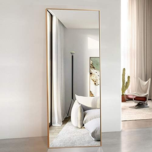 GLSLAND 71"x24" Full Length Mirror Standing Hanging or Leaning Against Wall Large Rectangle Bedro... | Amazon (US)