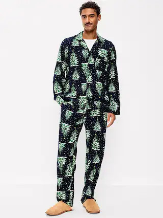 Flannel Pajama Pant Set for Men | Old Navy (US)