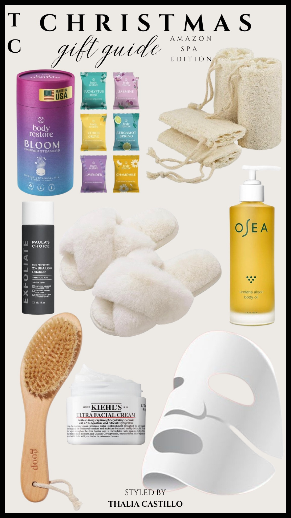 🎁 Pamper your loved ones this holiday season with the perfect Amazon Spa Gift Guide! ✨ These self-care essentials are thoughtful, affordable, and guaranteed to bring the spa experience home. From luxurious body oils and shower steamers to cozy slippers and skincare must-haves like the Paula’s Choice BHA Exfoliant, this curated collection has everything you need to unwind and glow. 💆‍♀️

Shop these finds now through my LTK and check everyone off your gift list—because who doesn’t love a little self-care? 💝

Which product would you love to gift (or keep for yourself 😉)? Comment below, like, share, and don’t forget to follow for more holiday gift ideas! 🎄✨
#AmazonFinds #GiftGuide2024 #HolidayGifts #SelfCareEssentials #SpaDayAtHome #LTKHolidayGifts #LTKAmazon #BeautyAndWellness

#LTKGiftGuide #LTKHoliday #LTKBeauty