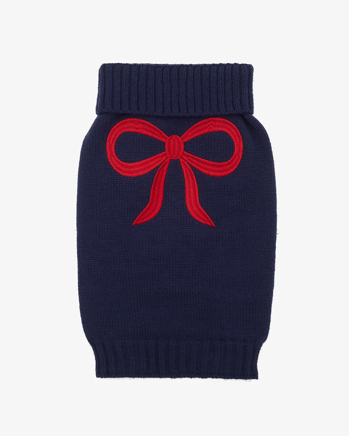 Blue Embellished Bow Dog Sweater | Draper James (US)