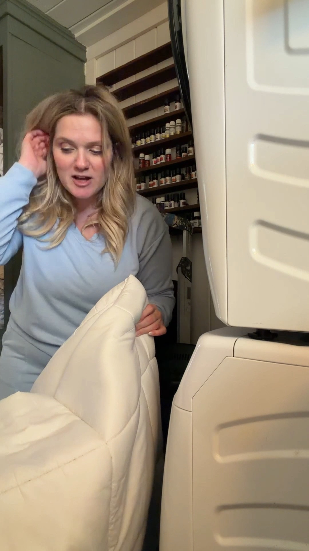 Washing our @hsn mattress topper 

#LTKSpringSale #LTKmomlife