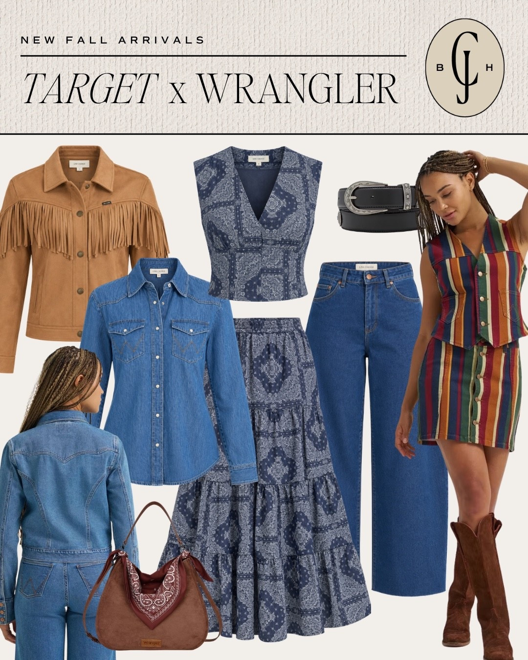 Add a western flair to your fall wardrobe — Wrangler is now at @Target

#LTKfall #LTKjeans