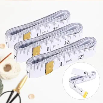 Tape Measure Body Measuring Tape for Body Measurements 3-Pack | Amazon (US)
