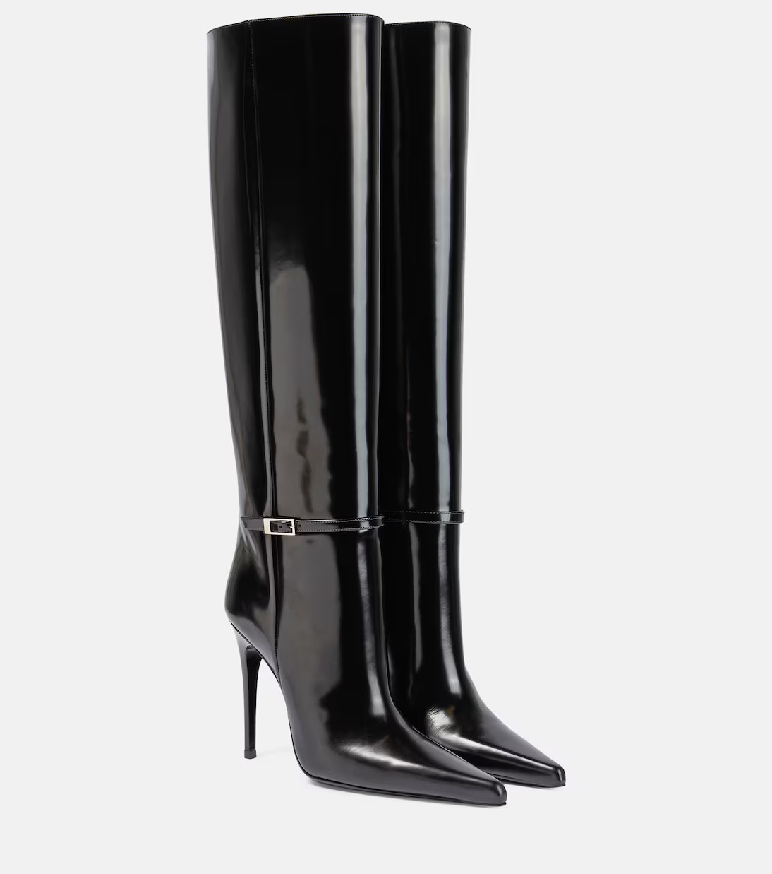 Vendome 110 leather knee-high boots | Mytheresa (UK)