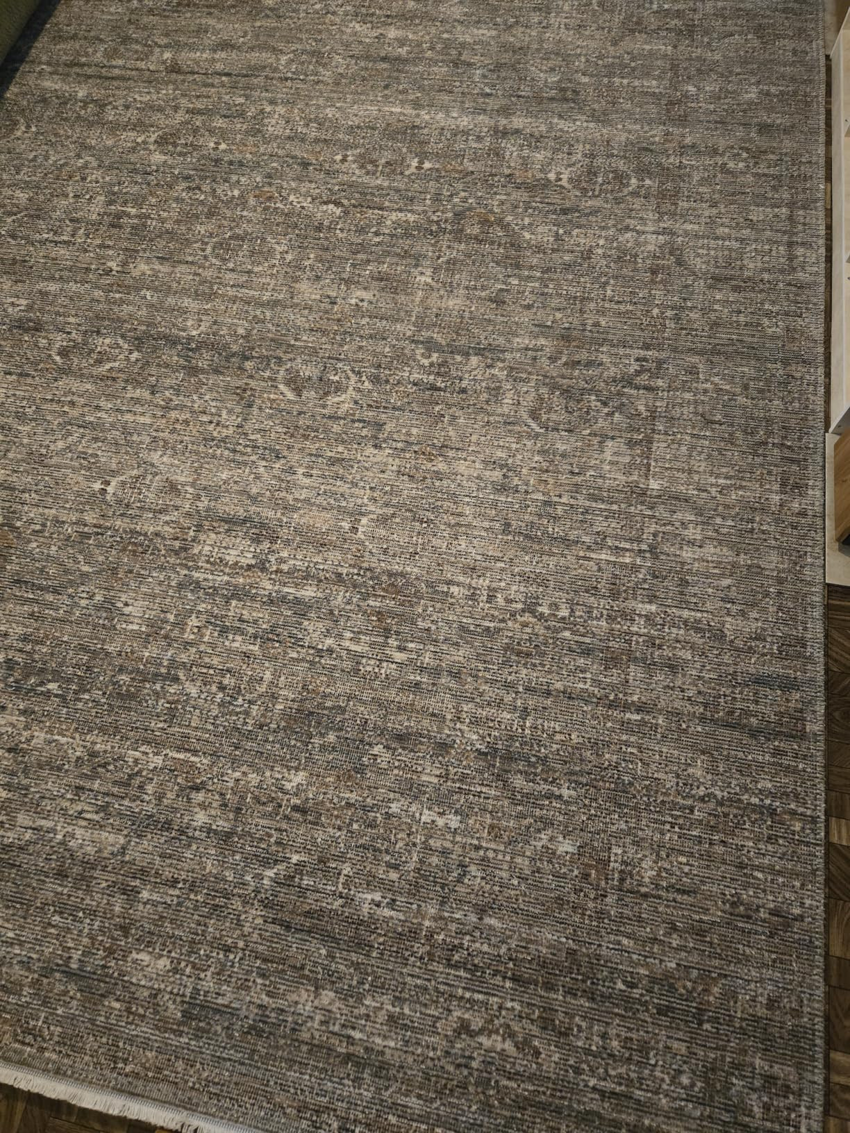 Loloi Amber Lewis Molly Collection MOL-07 Tobacco/Sage 2'-7" x 7'-9" Low Pile Runner Rug | Amazon (US)