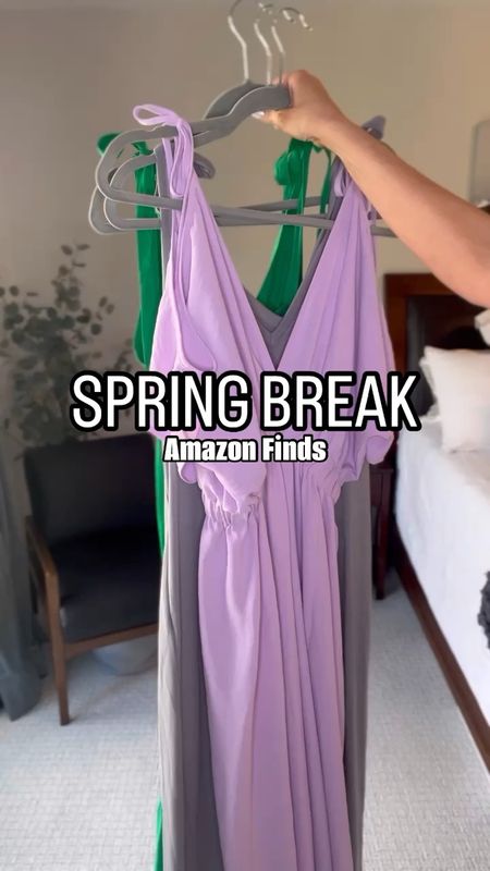 Spring break Amazon finds! Maxi dresses & jumpsuit 🎉



#LTKover40 #LTKfindsunder50 #LTKstyletip