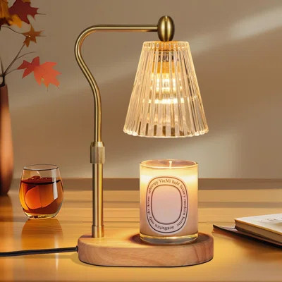 Candle Warmer Lamp With Timer Dimmer Adjustable Height, Electric Wax Warmer Vintage Home Decor For Scented Jar Candles, For Family | Wayfair North America