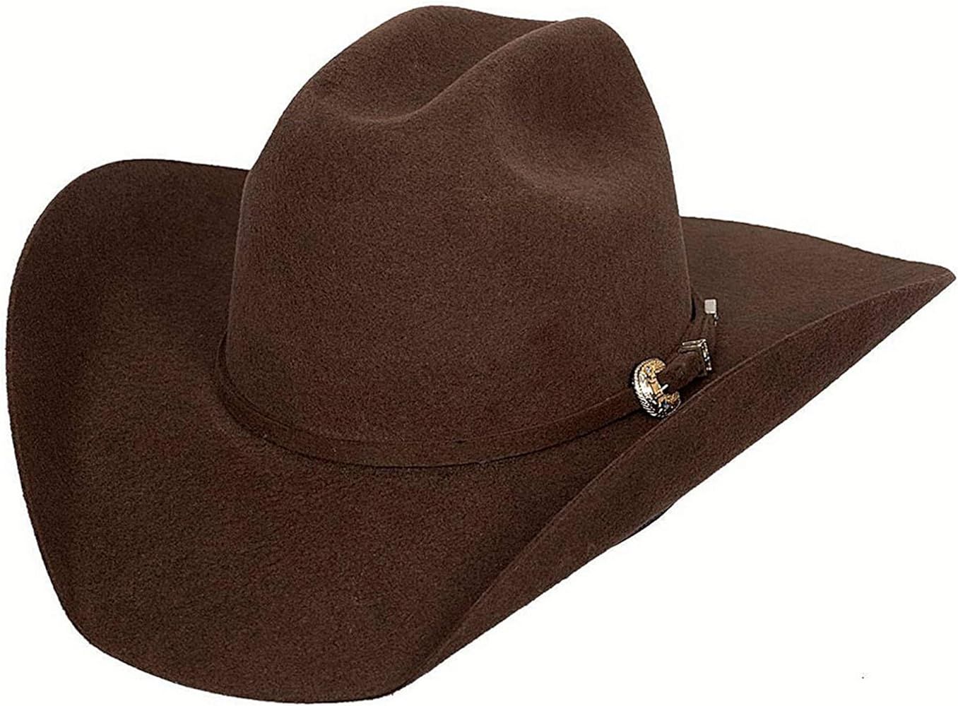 Bullhide Montecarlo Felt Collection Kingman 4X Premium Wool Western Cowboy Hat, 4" Brim | Amazon (US)