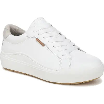 Dr. Scholl's Take Time Platform Sneaker in White/White at Nordstrom, Size 10 | Nordstrom