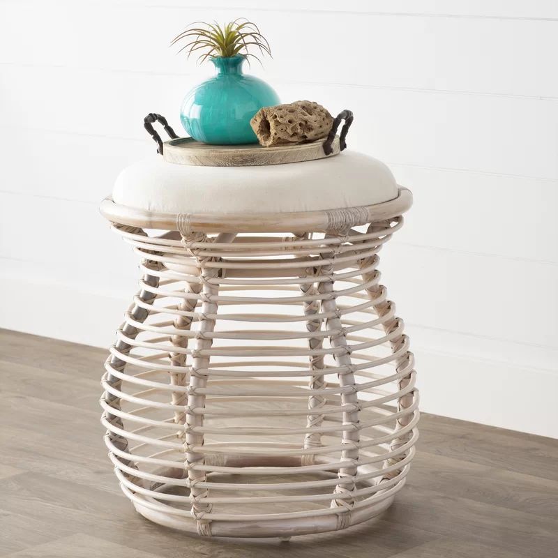 Adel Solid Wood Accent Stool | Wayfair North America