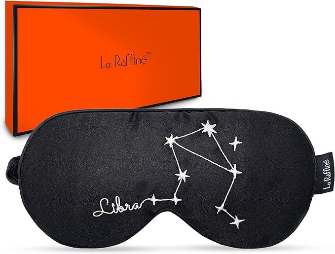 Sleep Mask with Constellation Embroidery Pattern Eye Mask for Sleeping Dry Eyes Block Out Light &... | Amazon (US)