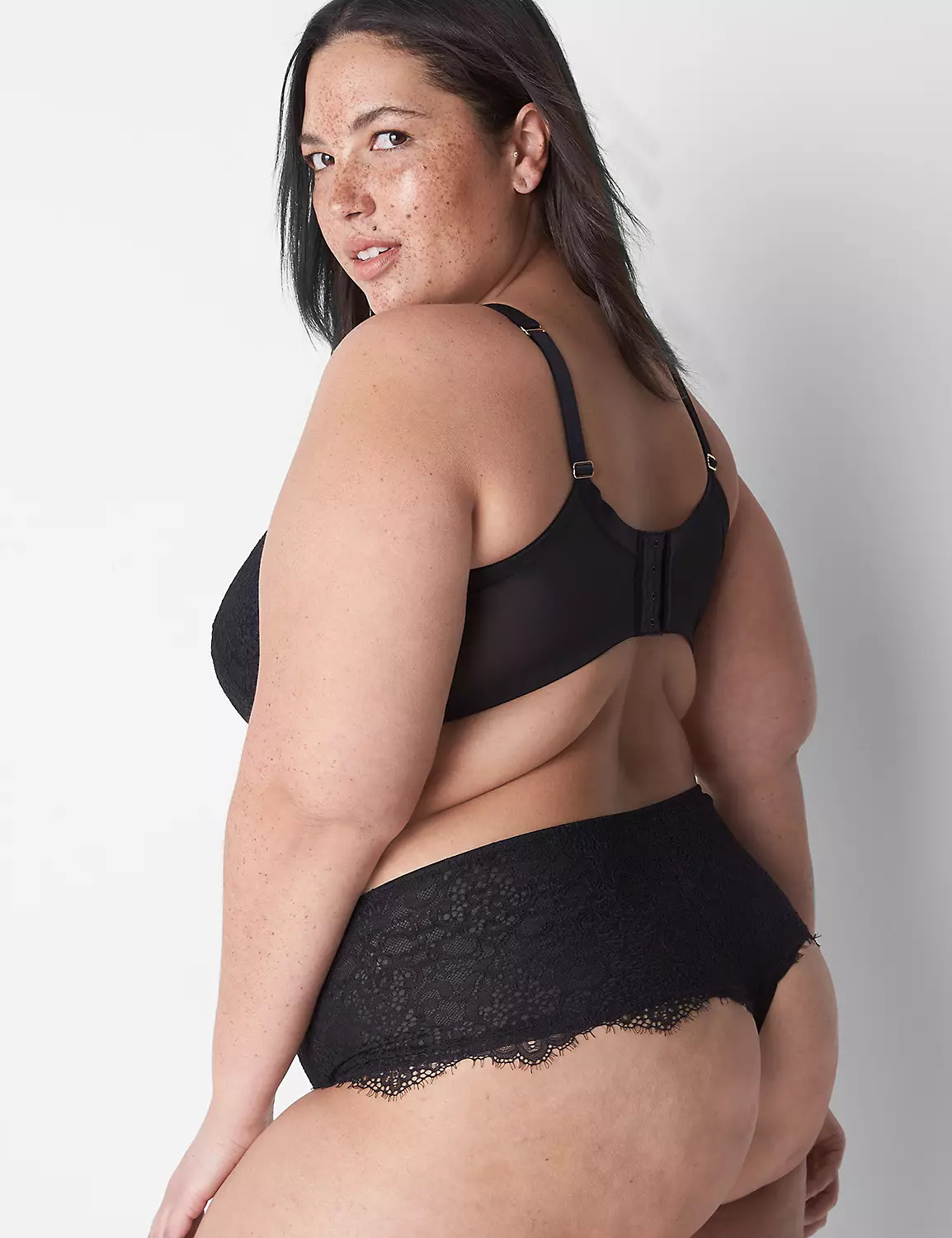High-Neck Lightly Lined Balconette Bra | LaneBryant | Lane Bryant (US)