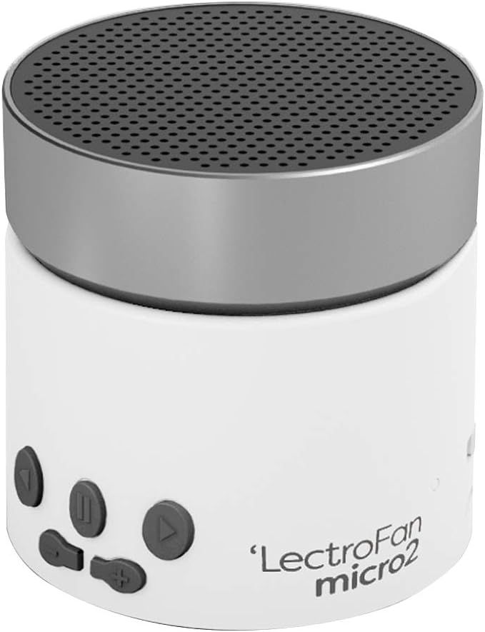 LectroFan Micro2 Non-Looping Sound Machine and Stereo Bluetooth Speaker with White Noise, Fan, an... | Amazon (US)