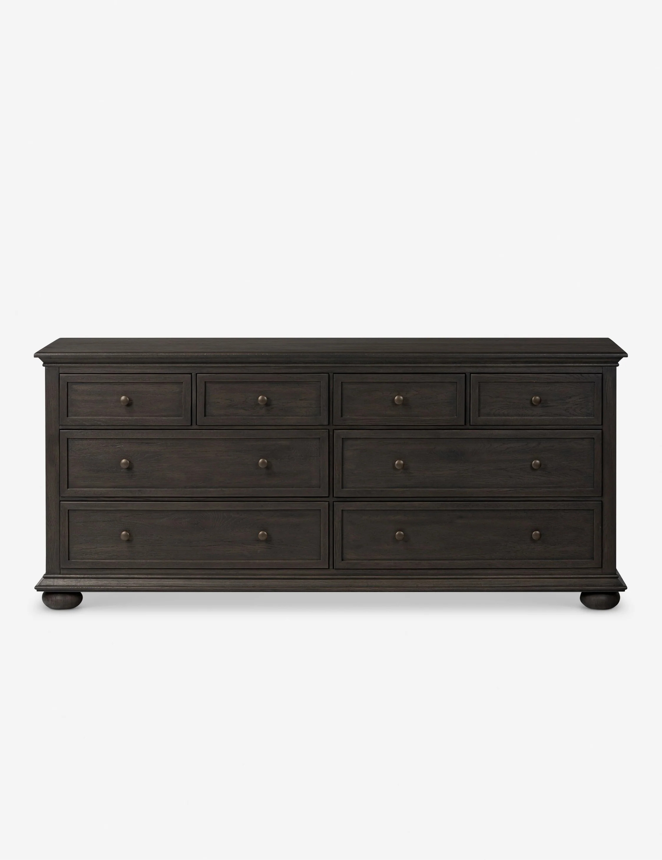 Geoffrey Wide Dresser by Amber Lewis x Four Hands, Smoked Black | Lulu and Georgia 