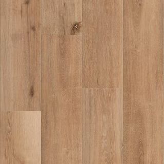 CALI Pro With Mute Step 7.25 in. W x 48 in. L Natural Elm Waterproof Click Lock Luxury Vinyl Plan... | The Home Depot