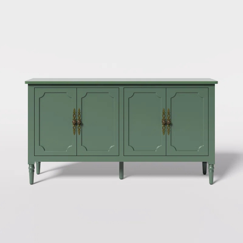 Collynns 58" W Sideboard Cabinet with Adjustable Shelves and 4 Doors | Wayfair North America