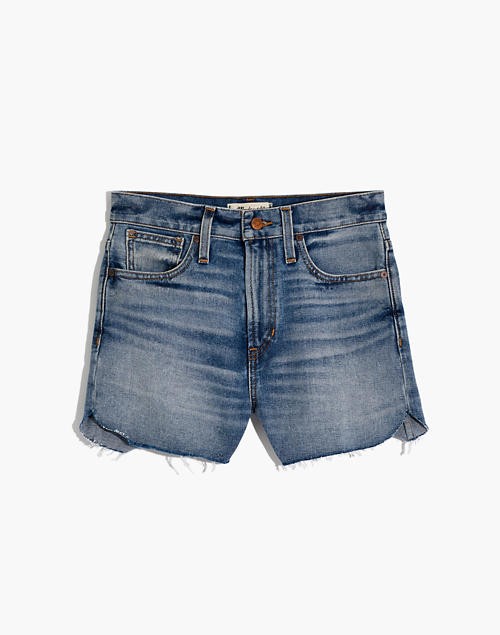 The Perfect Jean Short: Tulip Hem Edition | Madewell