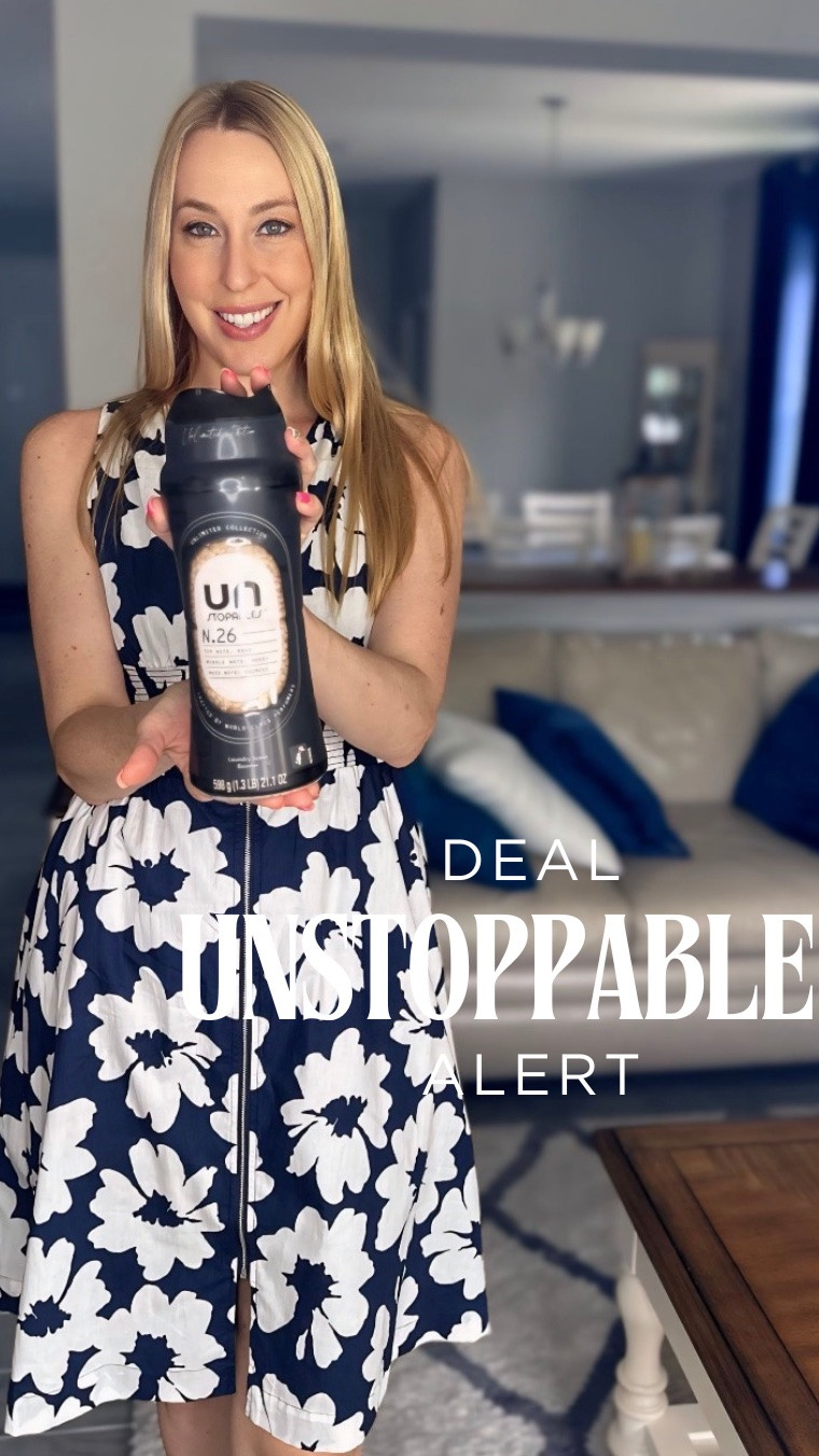 Stop scrolling!! Deal alert 🚨

$6 OFF all Unstopables Unlimited Collection until May 31st

No. 26 smells so divine 💞

Shop Unstopables Unlimited N.26 deal at target, Amazon and more
@unstopables 
#UnstopablesPartner #SmellUnstopable #ad