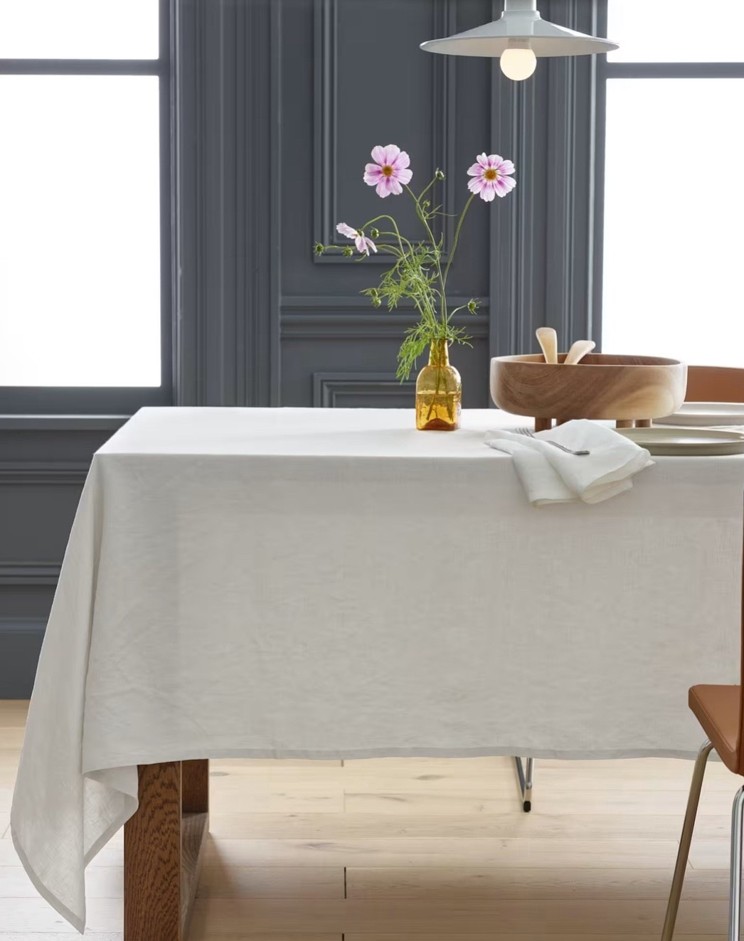 A white linen tablecloth - perfect for dining al fresco this summer! 

#LTKSeasonal #LTKHome