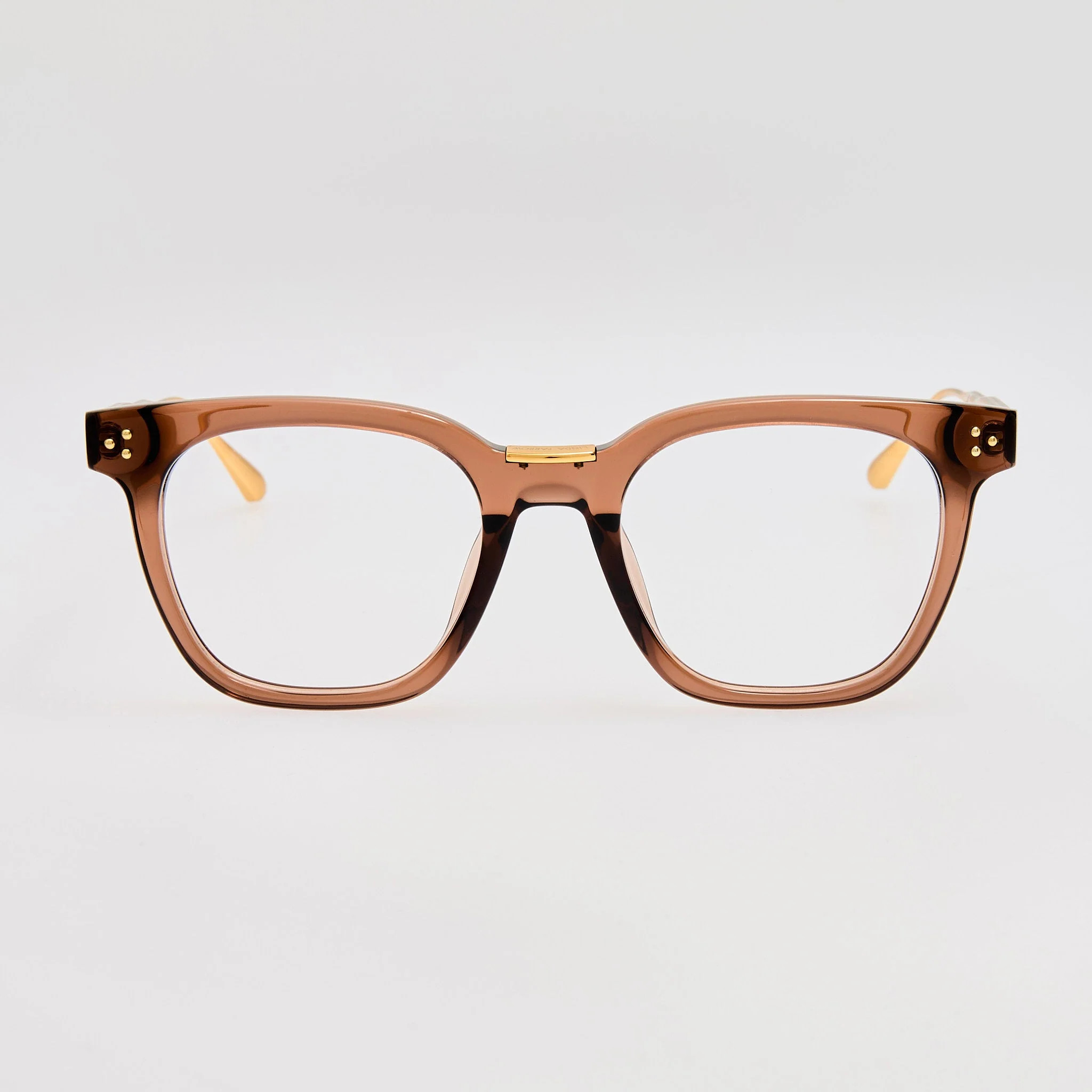 Evans Optical in Brown | Linda Farrow