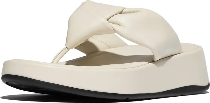 F-Mode Knot Platform Wedge Flip Flop (Women) | Nordstrom