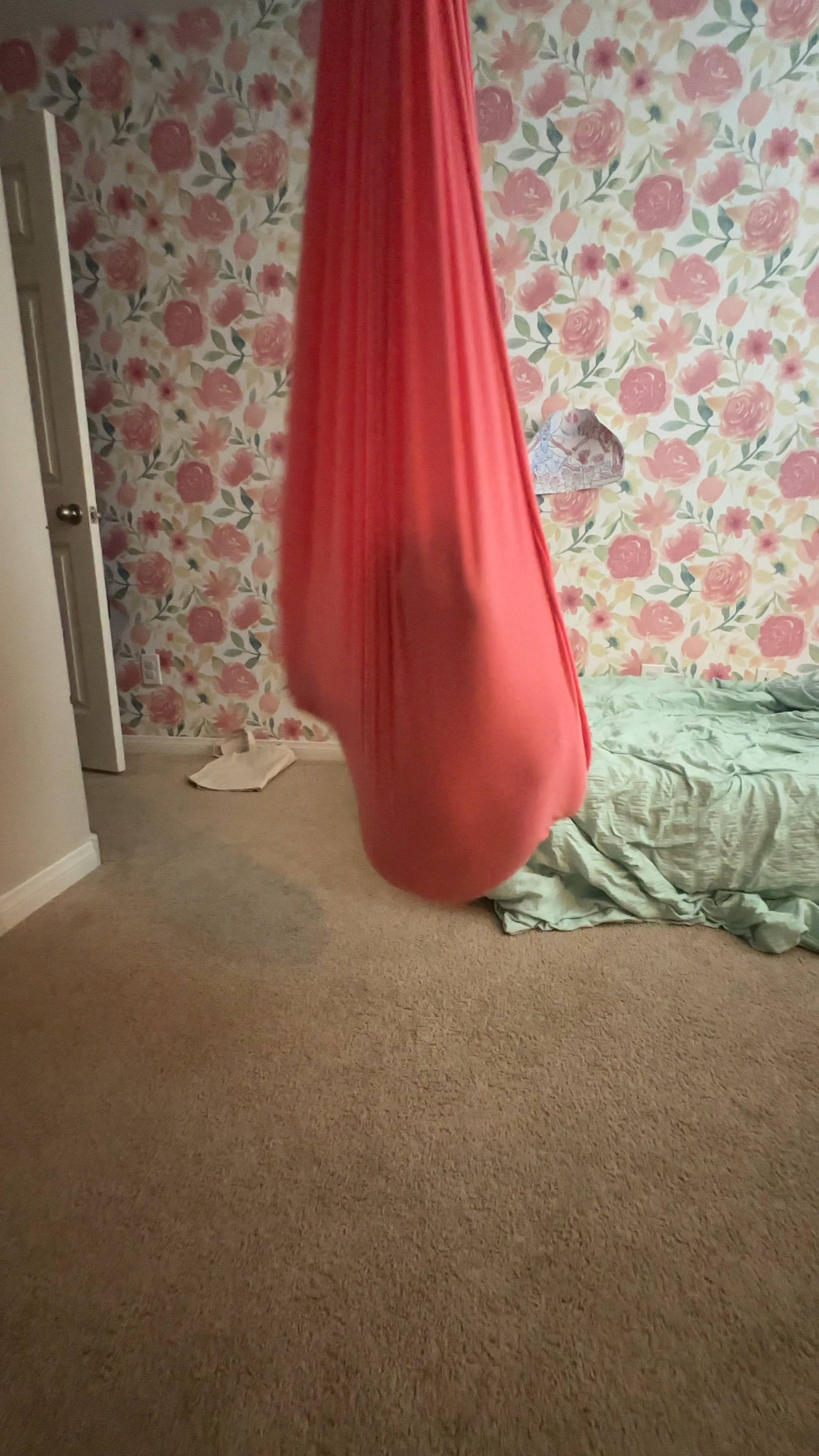 Feeling like the coolest mom ever now that we have a swing INSIDE!! My 3 year old loves to spin, swing and feel like she’s flying. This sensory swing is perfect for her and her need for big movement!



#LTKFamily #LTKFindsUnder50 #LTKHome