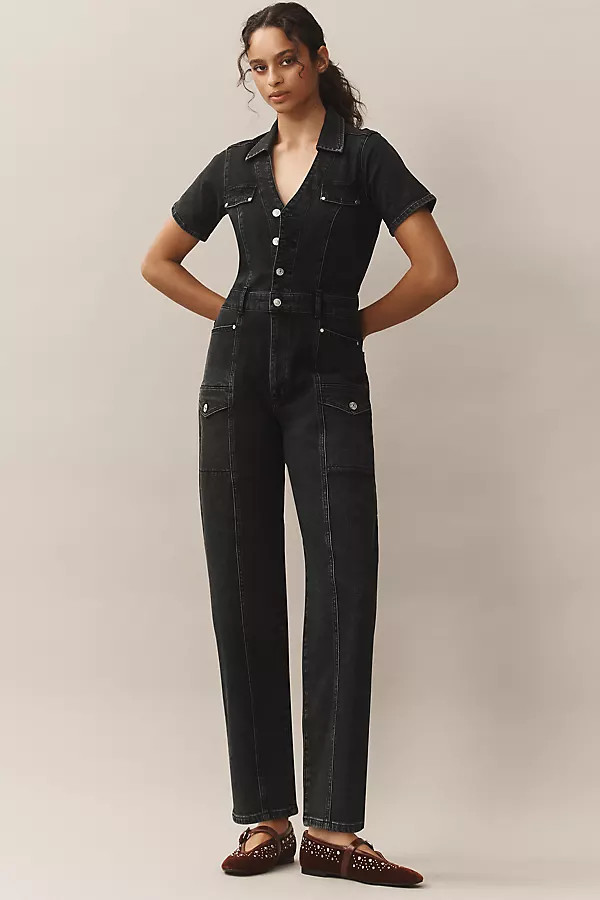 PAIGE Alexis Cargo Jumpsuit | Anthropologie (US)
