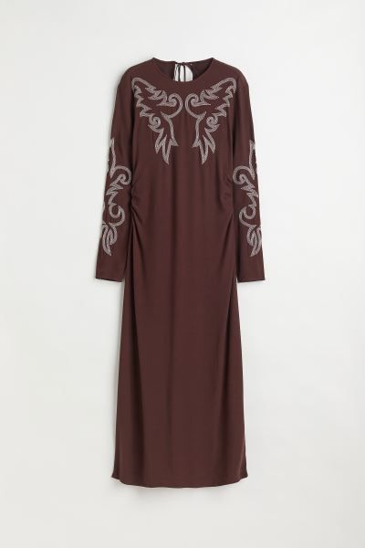 Dress with Embroidery | H&M (US + CA)