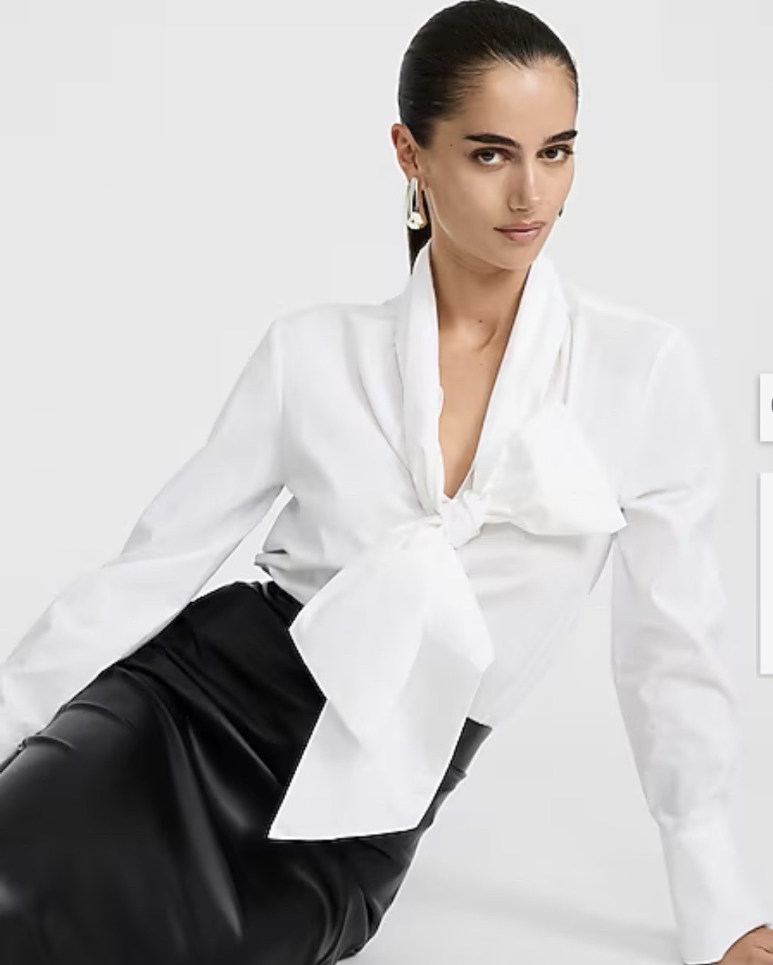 Statement White Button Down Shirts @Express 

Putting a twist on your workwear style 🤍🖤🤍🖤🤍

#LTKWorkwear #LTKootd #LTKU