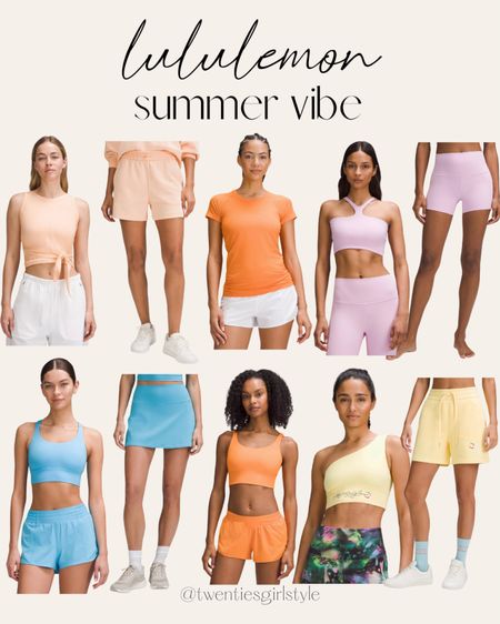 Lululemon summer vibe 🙌🏻🙌🏻

Joggers, shorts, sports bras, tee shirt, summer athletic wear 

#LTKStyleTip #LTKFindsUnder100 #LTKFitness